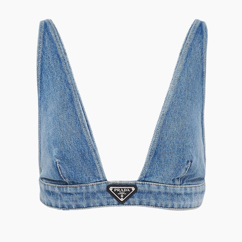 Prada Denim Bralette